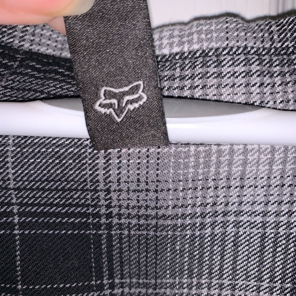 Fox Racing Womens Long Flannel Shirt/dress - Picture 10 of 15